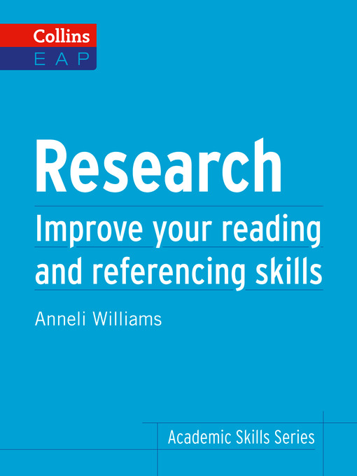 Title details for Research by Anneli Williams - Available